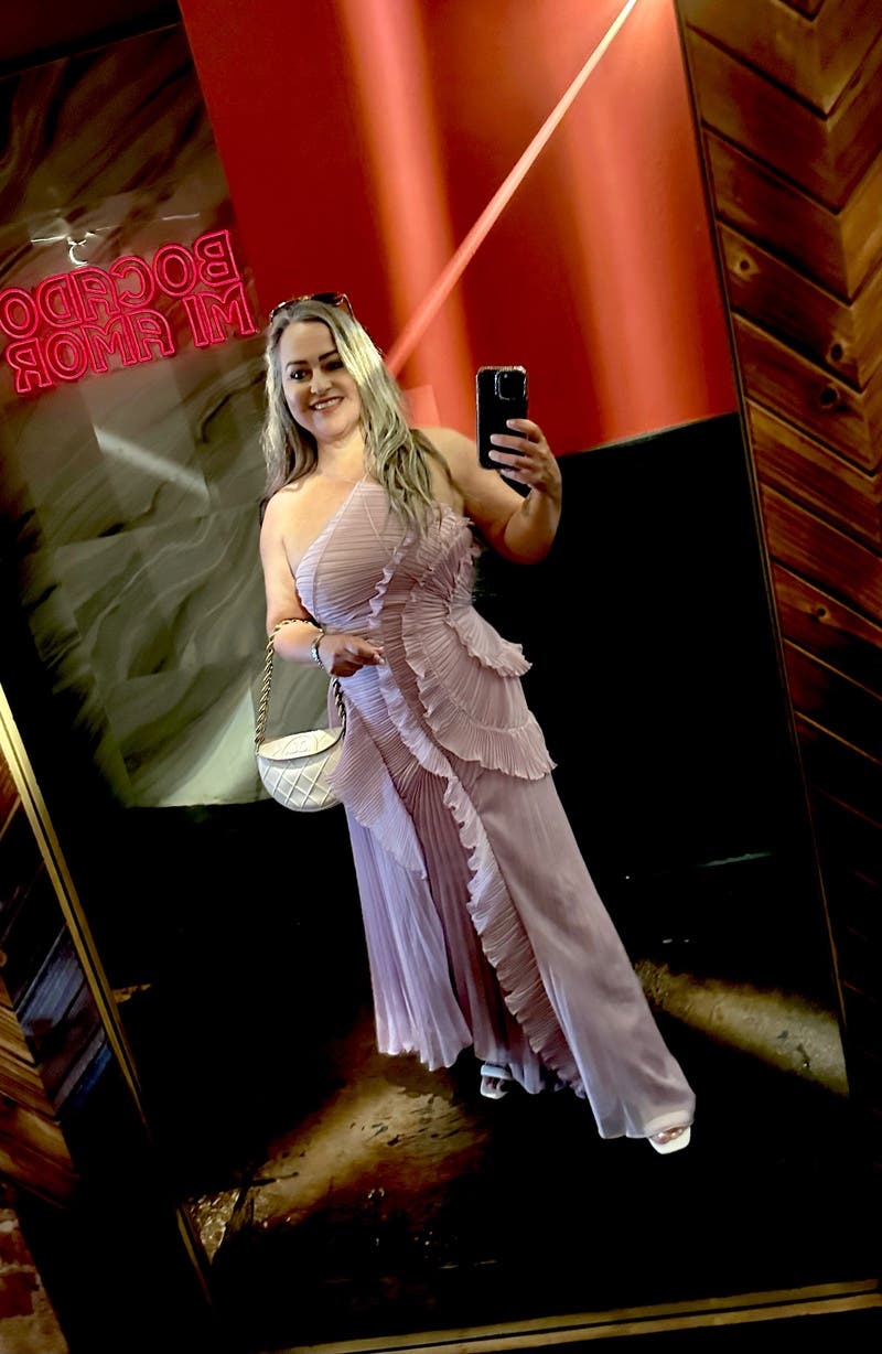 Lorelie Halter Gown