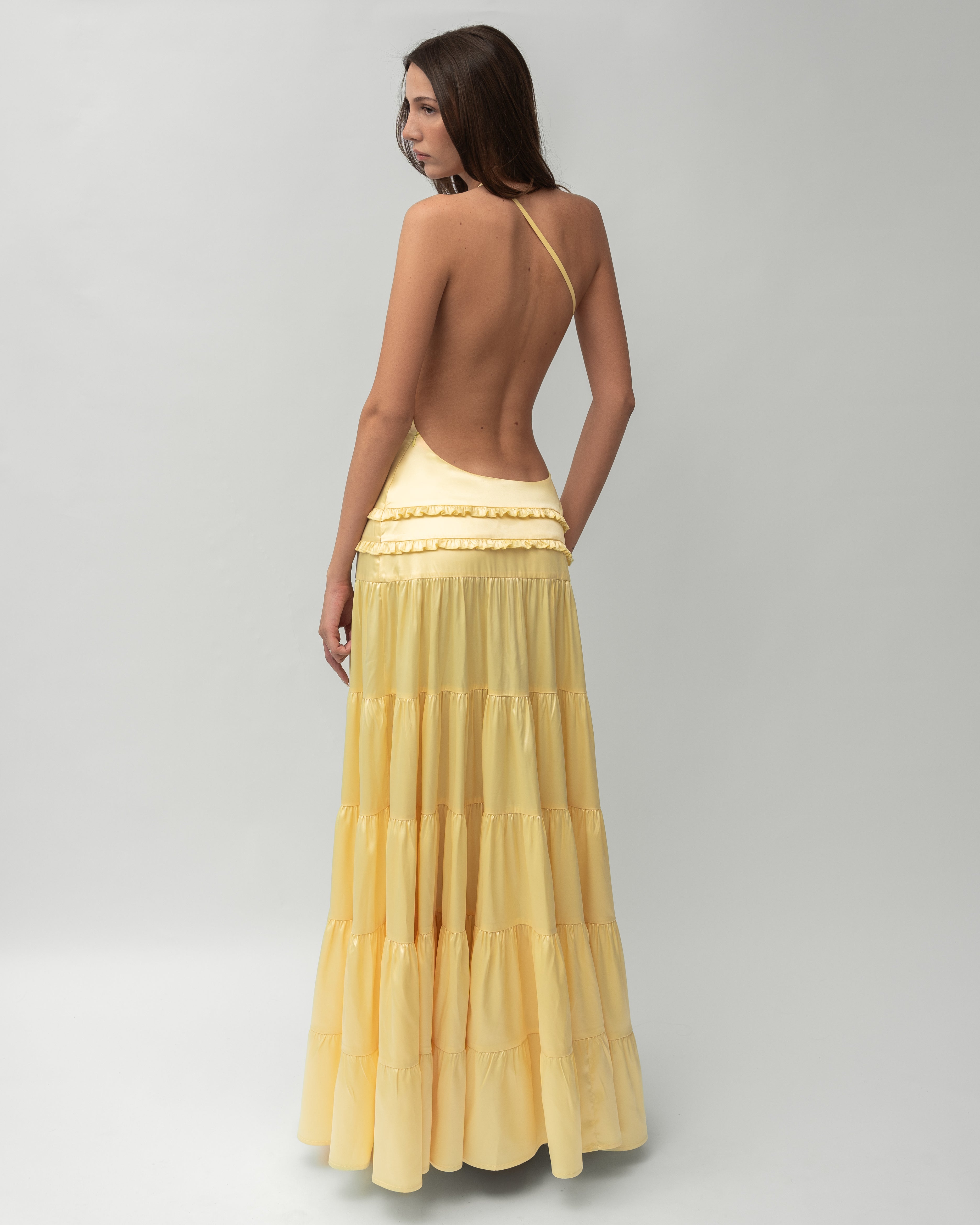 Athena Yellow Dress