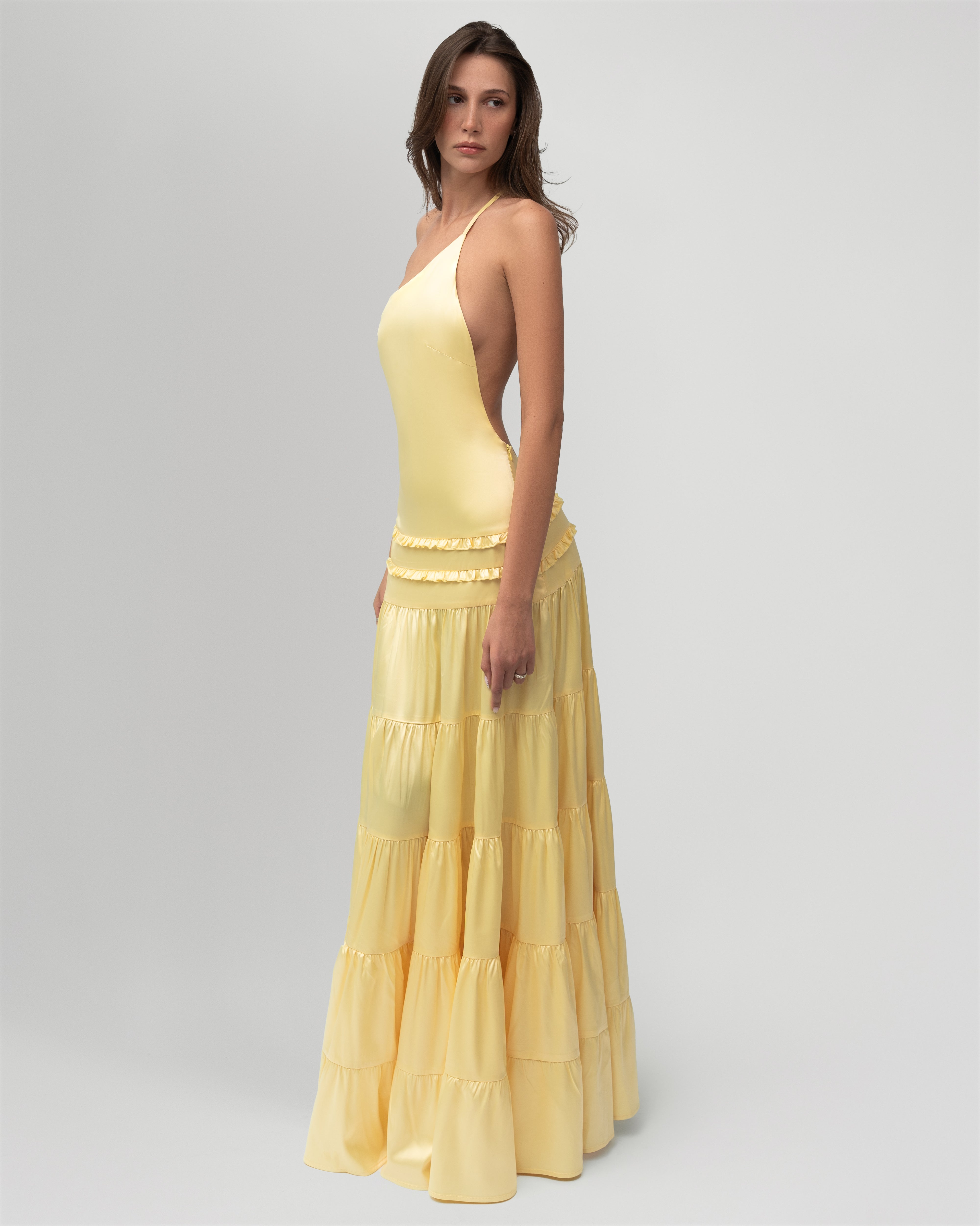 Athena Yellow Dress