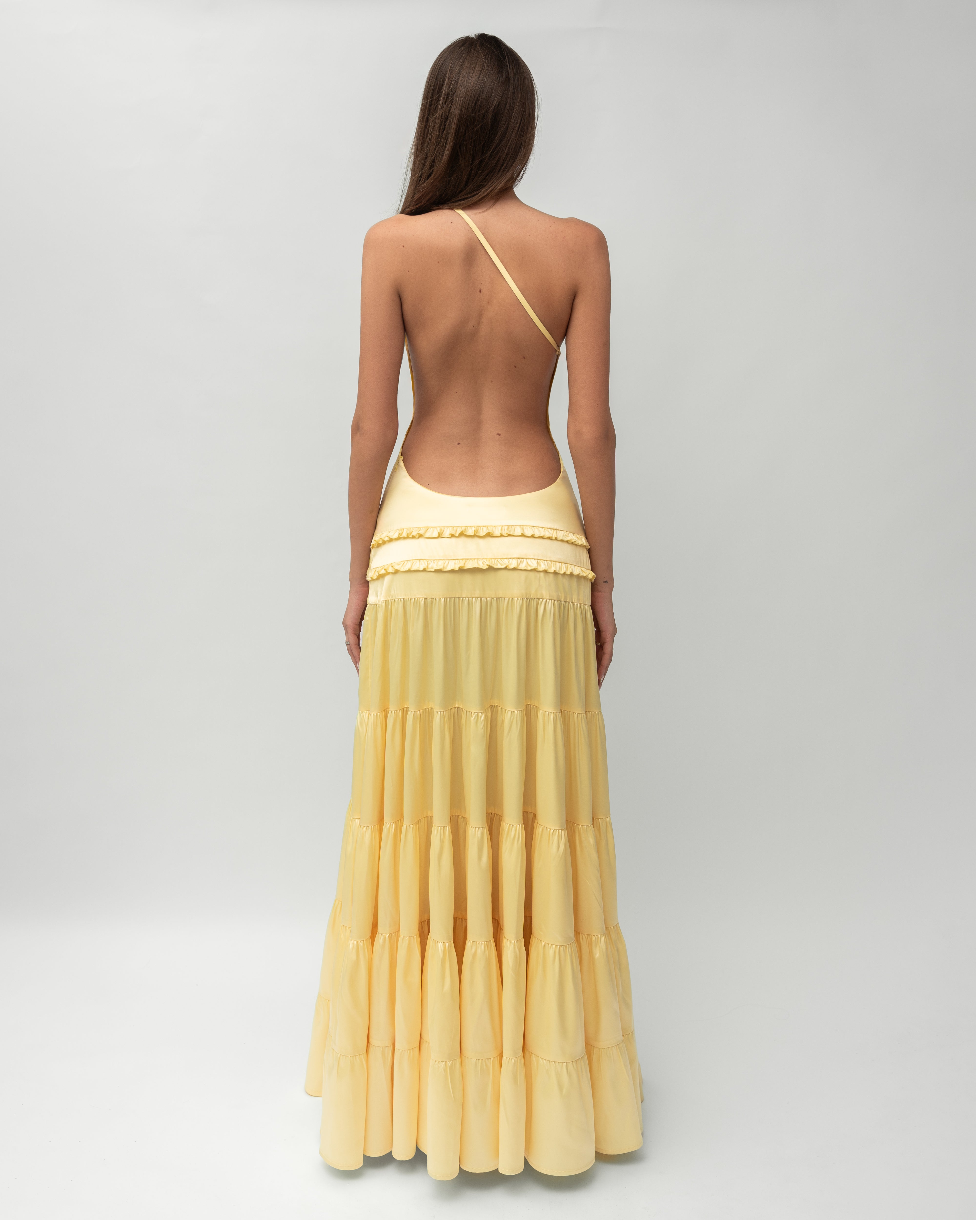 Athena Yellow Dress